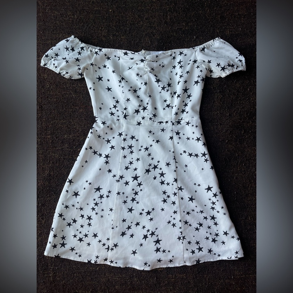 white off shoulder sundress